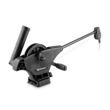 Cannon Easi-Troll Manual Downrigger with adjustable rod holder